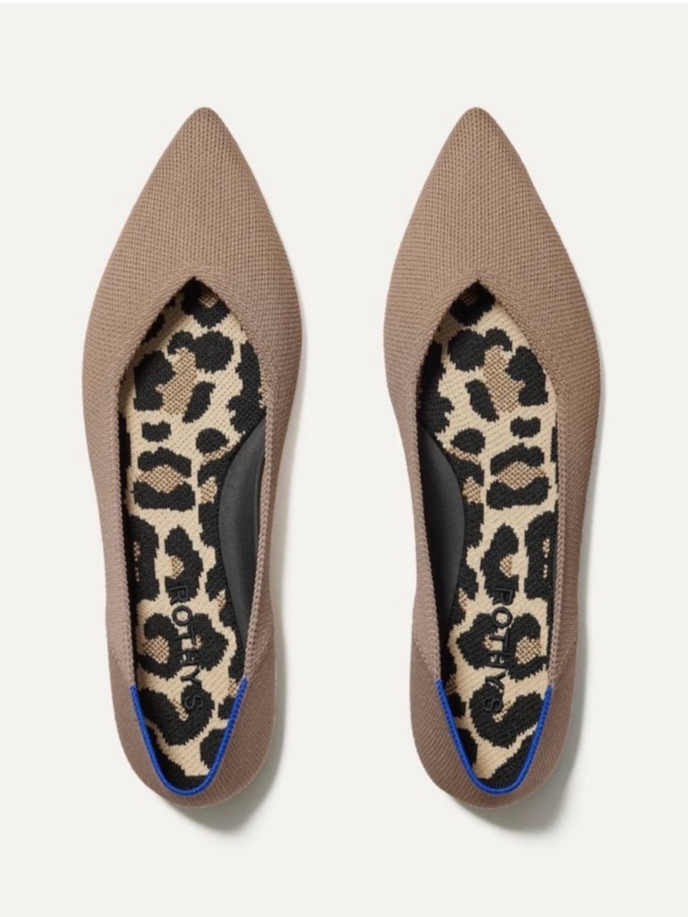 Rothy's The Point II in Portobello Comfy Knit Flat